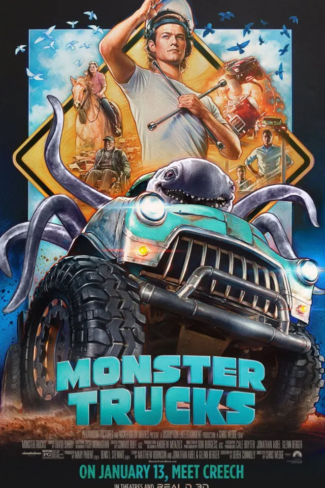 Poster for Monster Trucks