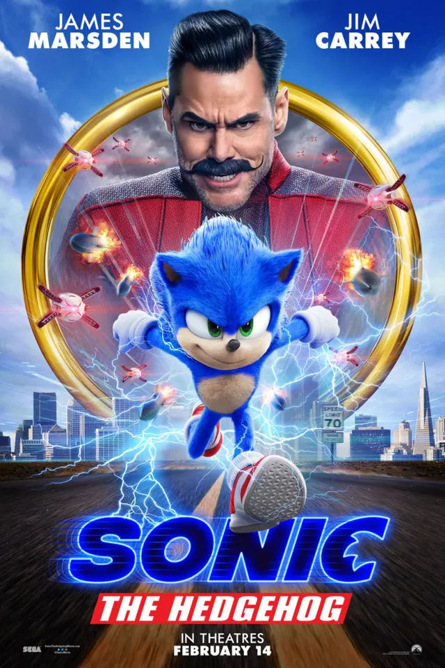 Poster for Sonic the Hedgehog